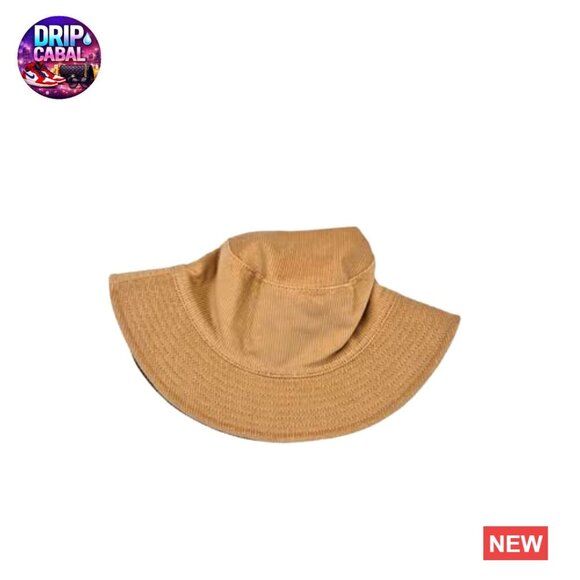 Corduroy Bucket Hat, Lightweight Packable Vintage Streetwear main image 4